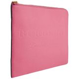  Túi Nữ Burberry Embossed Leather Document Case 'Neon Pink' 