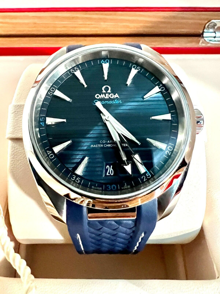  Đồng Hồ Omega Seamaster Aqua Terra Automatic Blue Dial 