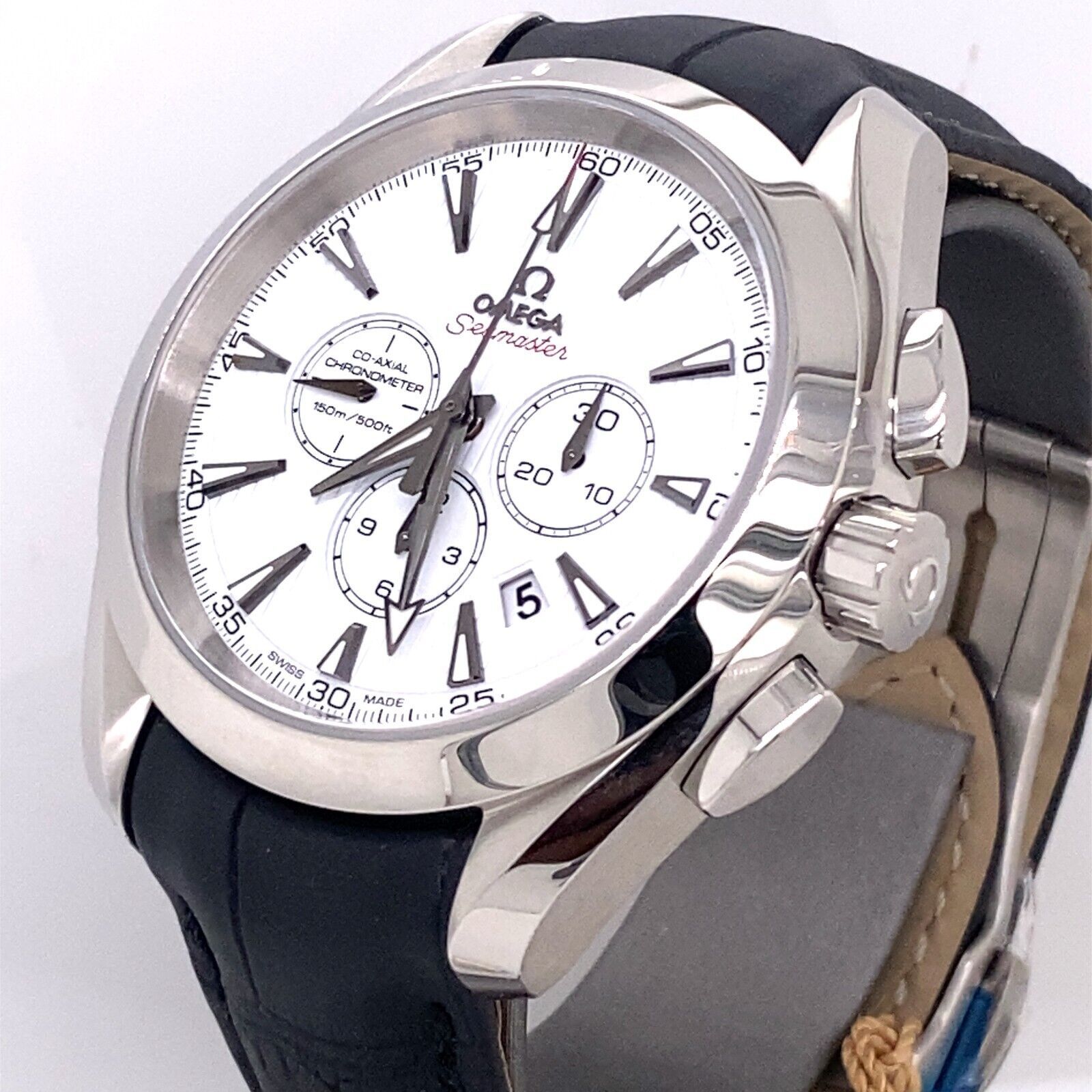  Đồng Hồ Nam OMEGA Seamaster Aqua Terra 'White' Dial 