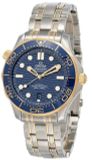  Đồng Hồ Omega Seamaster Sedna Blue Dial Steel and 18kt Yellow Gold 