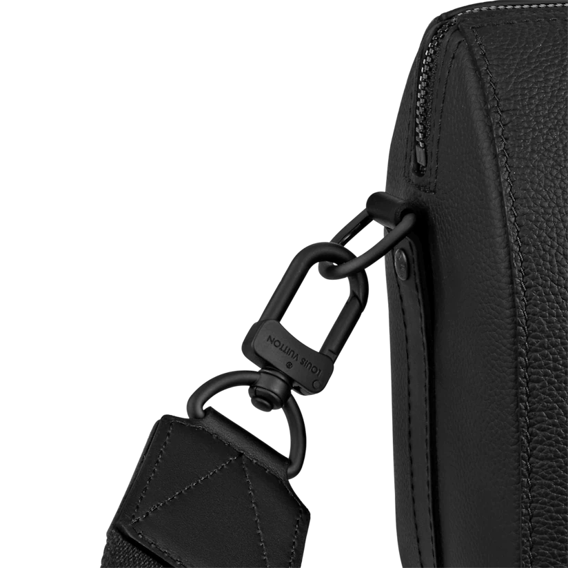  Túi Nam Louis Vuitton City Keepall Aerogram Grained Calf Leather 'Black' 
