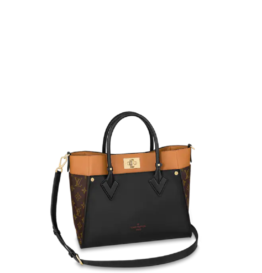  Túi Nữ Louis Vuitton On My Side Tote 'Black Orange' 