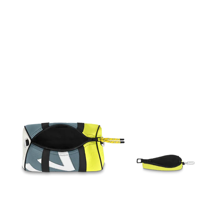  Túi Nam Louis Vuitton Polochon 'Yellow Silver' 