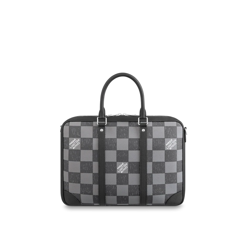  Túi Nam Louis Vuitton Sirius Briefcase Damier 'Graphite' 