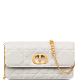  Túi Nữ Dior Miss Caro Pouch Chain 'White' 