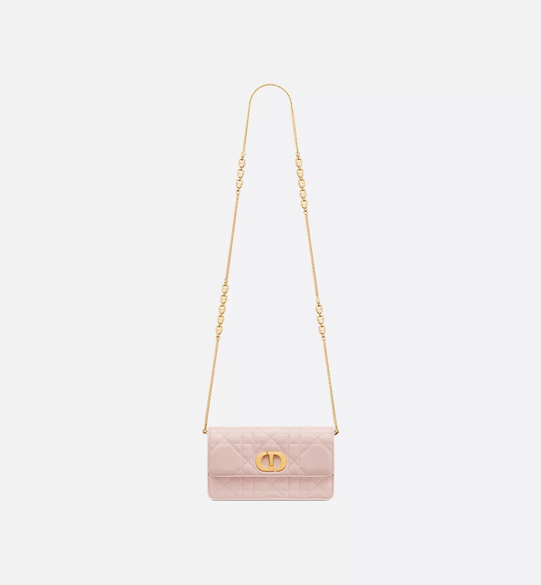  Túi Nữ Dior Miss Caro Pouch Chain 'Powder Pink' 