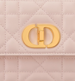  Túi Nữ Dior Miss Caro Pouch Chain 'Powder Pink' 