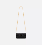  Túi Nữ Dior Miss Caro Pouch Chain 'Black' 