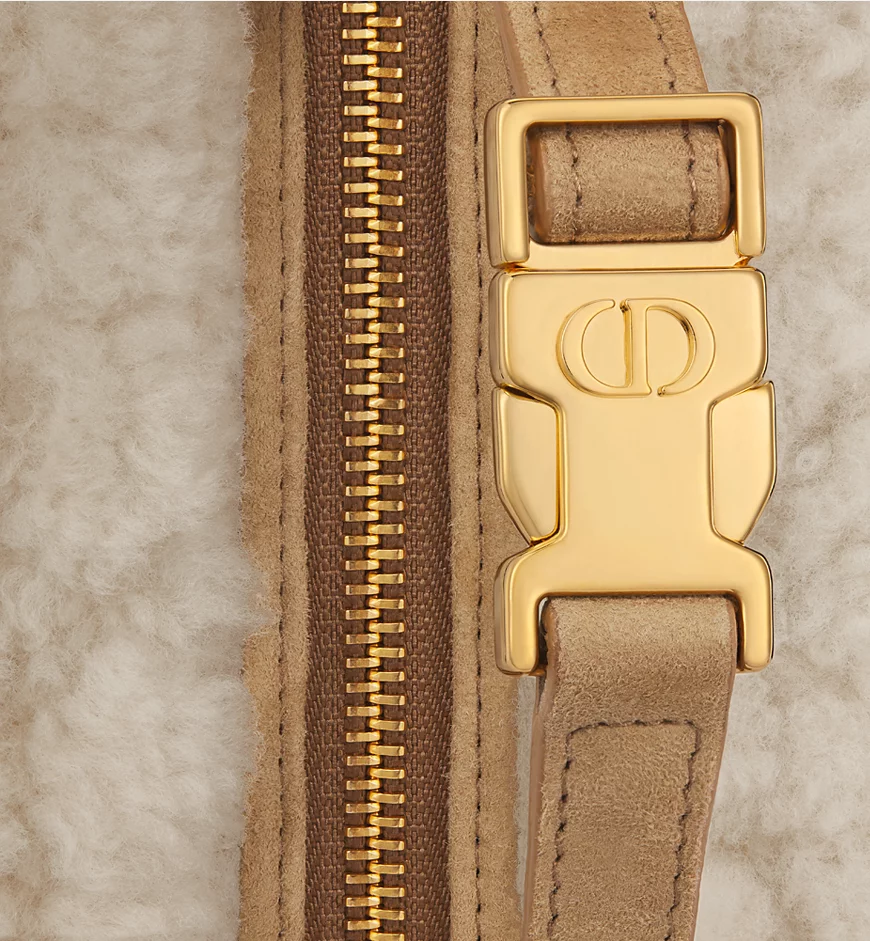  Túi Nữ Dior Medium Travel Nomad Pouch 'Ecru Cannage' 