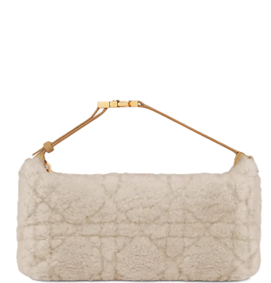  Túi Nữ Dior Medium Travel Nomad Pouch 'Ecru Cannage' 