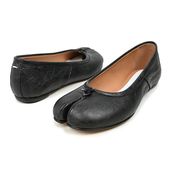  Giày Nữ Maison Margiela Tabi Ballerina Shoes 'Black' 
