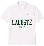  Áo Lacoste Flocked Polo 'White' 