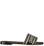  Dép Nữ Dior Dway Slide 'Black' 