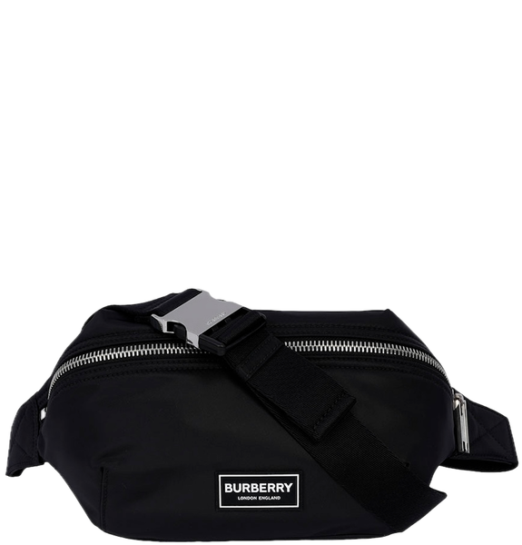  Túi Burberry Logo Zipper Bag 'Black' 