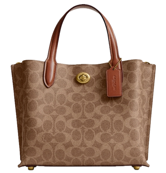 Túi Nữ Coach Willow Tote 24 'Tan' 