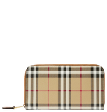  Ví Burberry Check Zip Wallet 'Beige' 