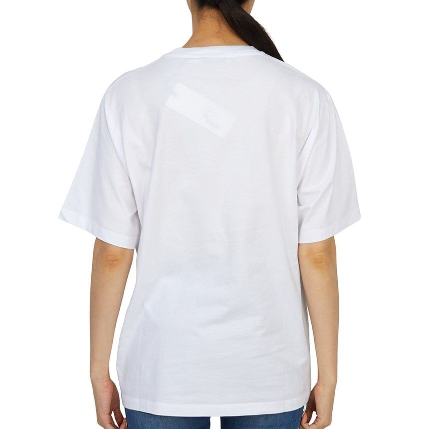 Áo Maison Kitsune Cartoon Pattern Printed 'White' 