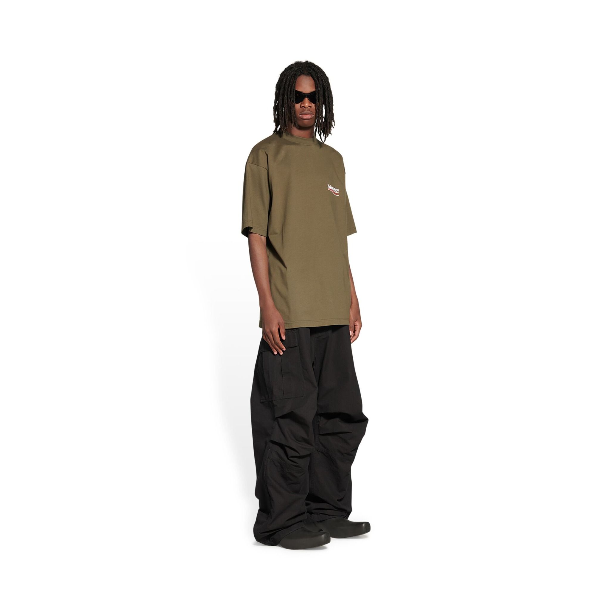 Political campaign cotton tshirt Balenciaga Women Luisaviaroma #36 Political campaign cotton tshirt Balenciaga Women Luisaviaroma
