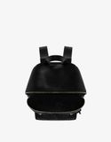  Balo Nam Moschino Biker Calfskin Backpack 'Black' 