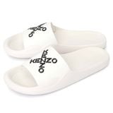  Dép Nữ Kenzo Little X Pool Slide Sports Slipper 'Ivory' 