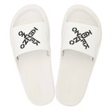  Dép Nữ Kenzo Little X Pool Slide Sports Slipper 'Ivory' 