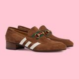  Giày Nam Adidas X Gucci Loafer 'Light Brown Suede' 