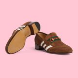  Giày Nam Adidas X Gucci Loafer 'Light Brown Suede' 