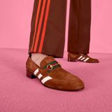 Giày Nam Adidas X Gucci Loafer 'Light Brown Suede' 