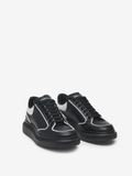  Giày Nam Alexander McQueen Oversized Sneaker 'Black' 