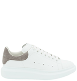  Giày Nam Alexander McQueen Oversized Sneaker 'White' 