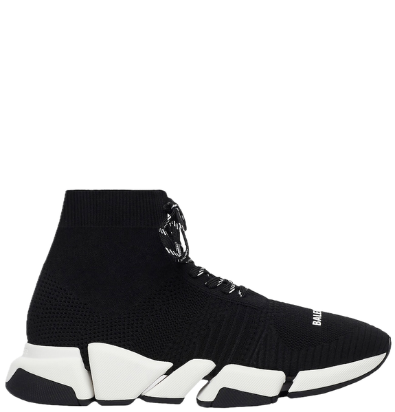  Giày Nam Balenciaga Speed 2.0 Lace-up Trainers 'Black' 