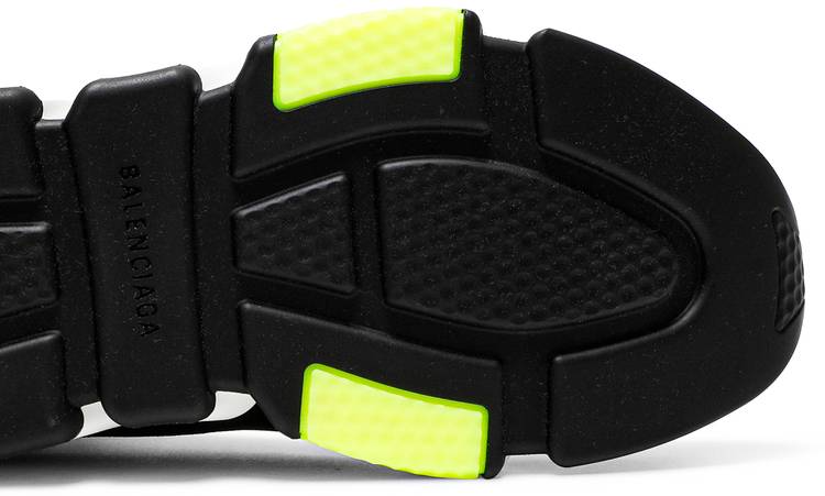  Giày Nam Balenciaga Speed Trainer Cuffed ‘Black Yellow’ 