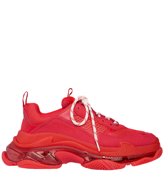  Giày Nam Balenciaga Triple S Clear Sole Trainers 'Red' 