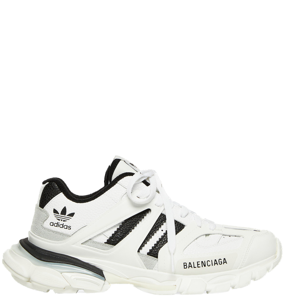 Giày Nam Balenciaga x Adidas Track Forum Low Top Trainers 'White' 