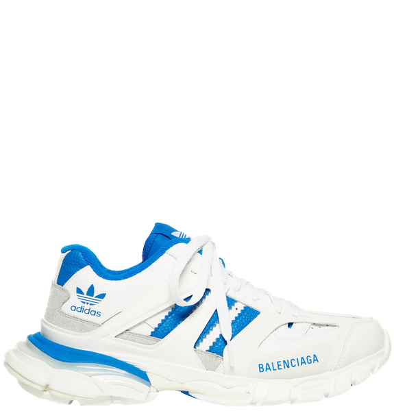  Giày Nam Balenciaga x Adidas Track Forum Low Top Trainers 'White' 