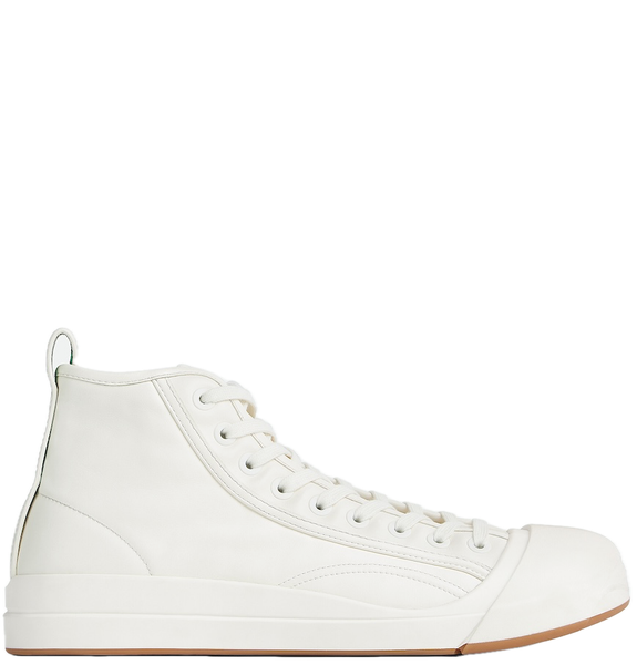  Giày Nam Bottega Veneta Vulcan Leather Sneaker 'White' 