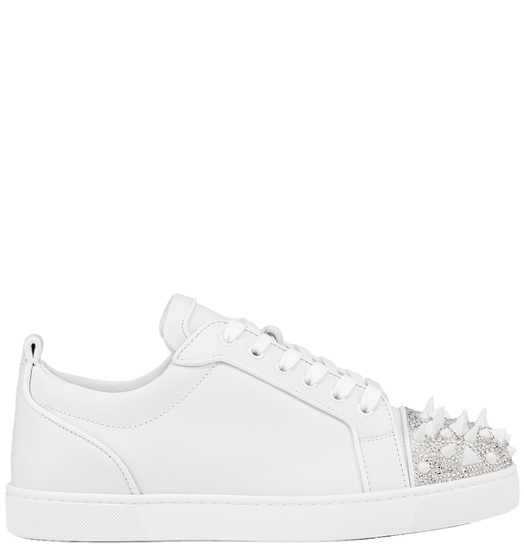  Giày Nam Christian Louboutin Louis Junior P Pik Pik Strass 'White' 