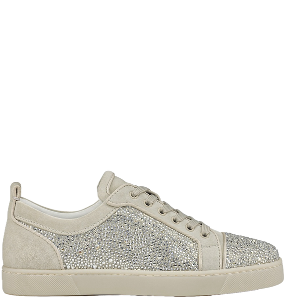  Giày Nam Christian Louboutin Louis Junior Strass 'Albatre' 