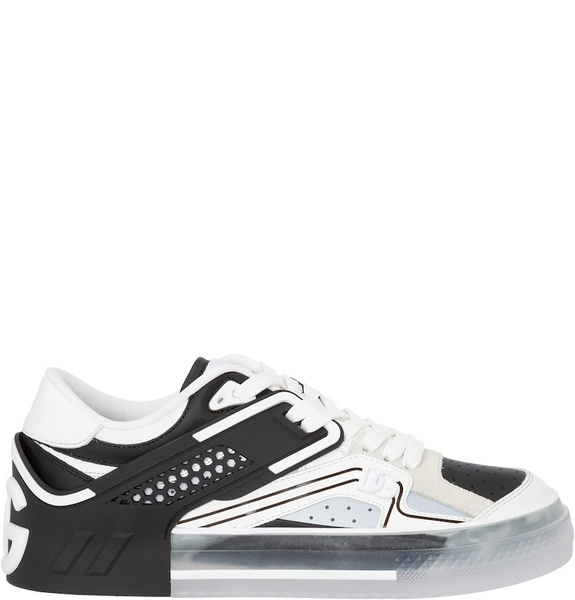  Giày Nam Dolce & Gabbana Calfskin Custom 2 Zero 'Black' 
