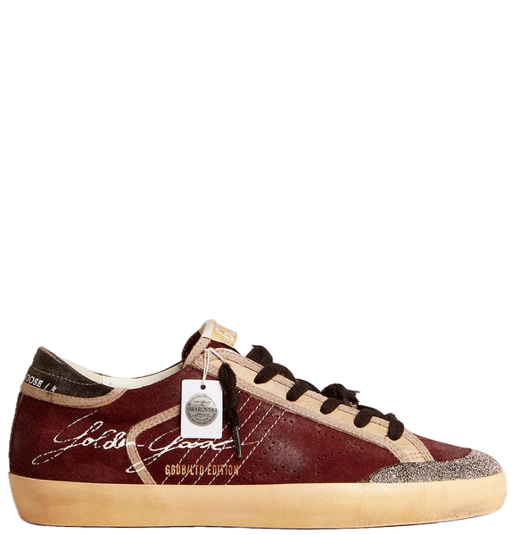  Giày Nam Golden Goose Super-Star LAB 'Burgundy' 