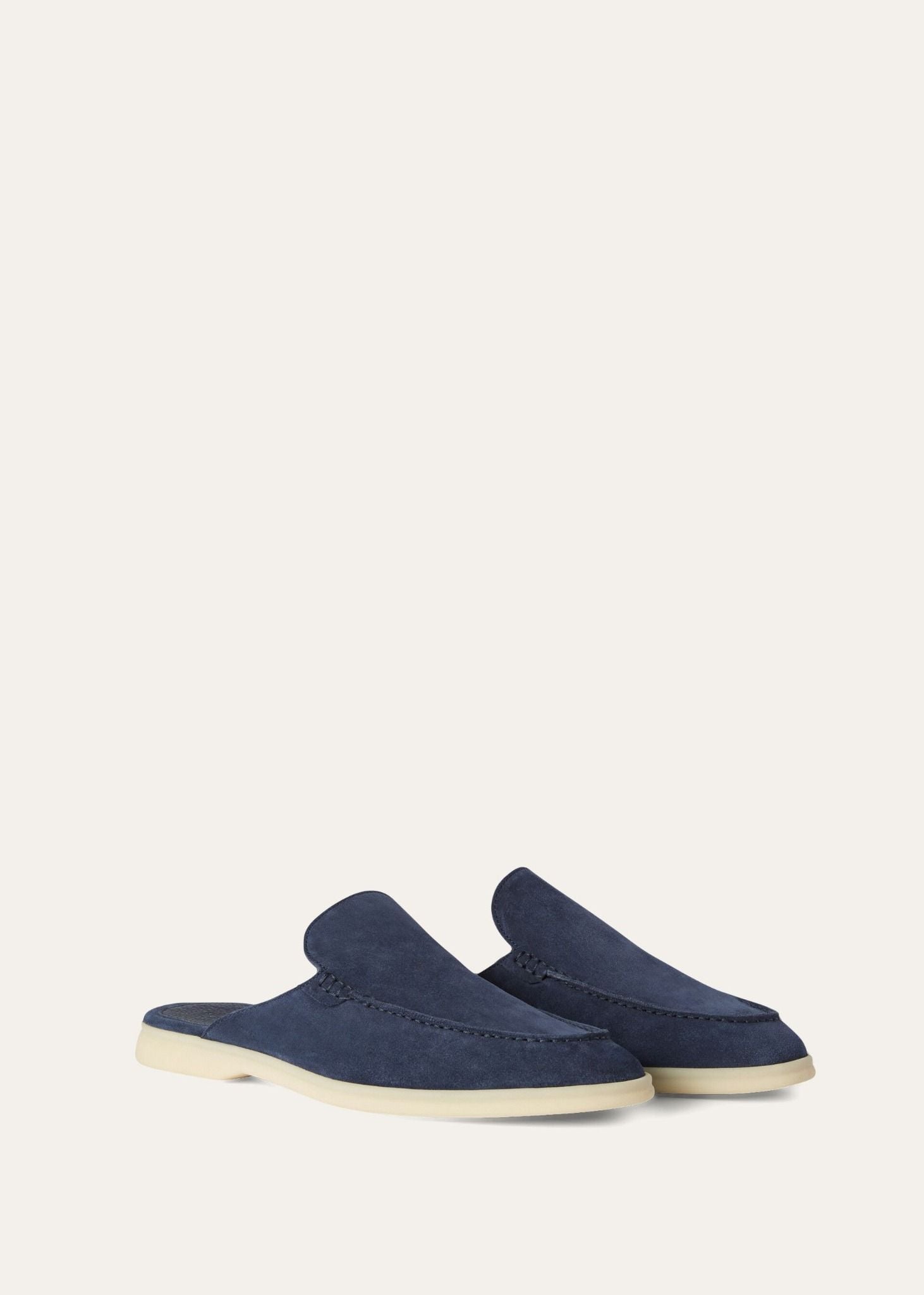 Giày Nam Loro Piana Babouche Walk Loafers 'Racing Blue' 