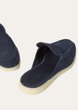  Giày Nam Loro Piana Babouche Walk Loafers 'Racing Blue' 