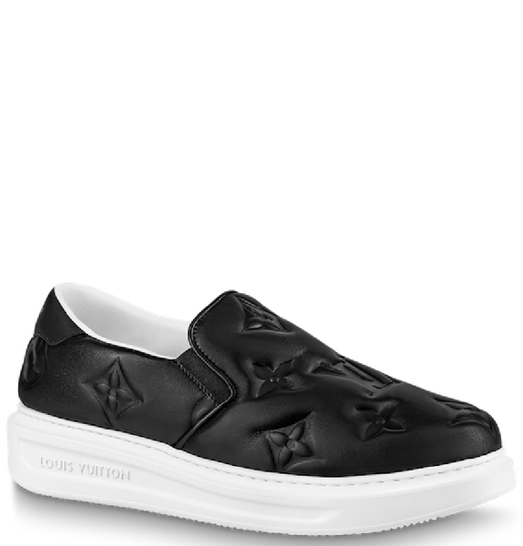  Giày Nam Louis Vuitton Beverly Hills Slip On Trainers 'Black' 