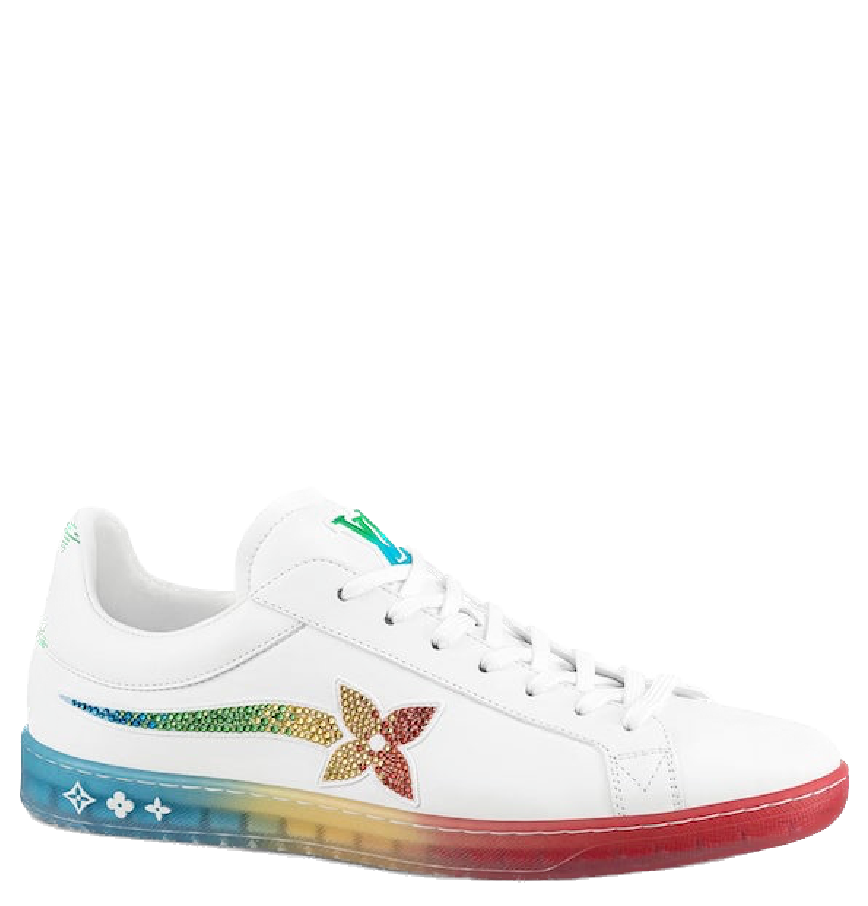  Giày Nam Louis Vuitton Luxembourg Samothrace Trainers 'White Monogram' 
