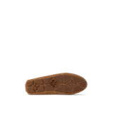  Giày Nam Louis Vuitton LV Driver Shearling Moccasins 'Cognac' 