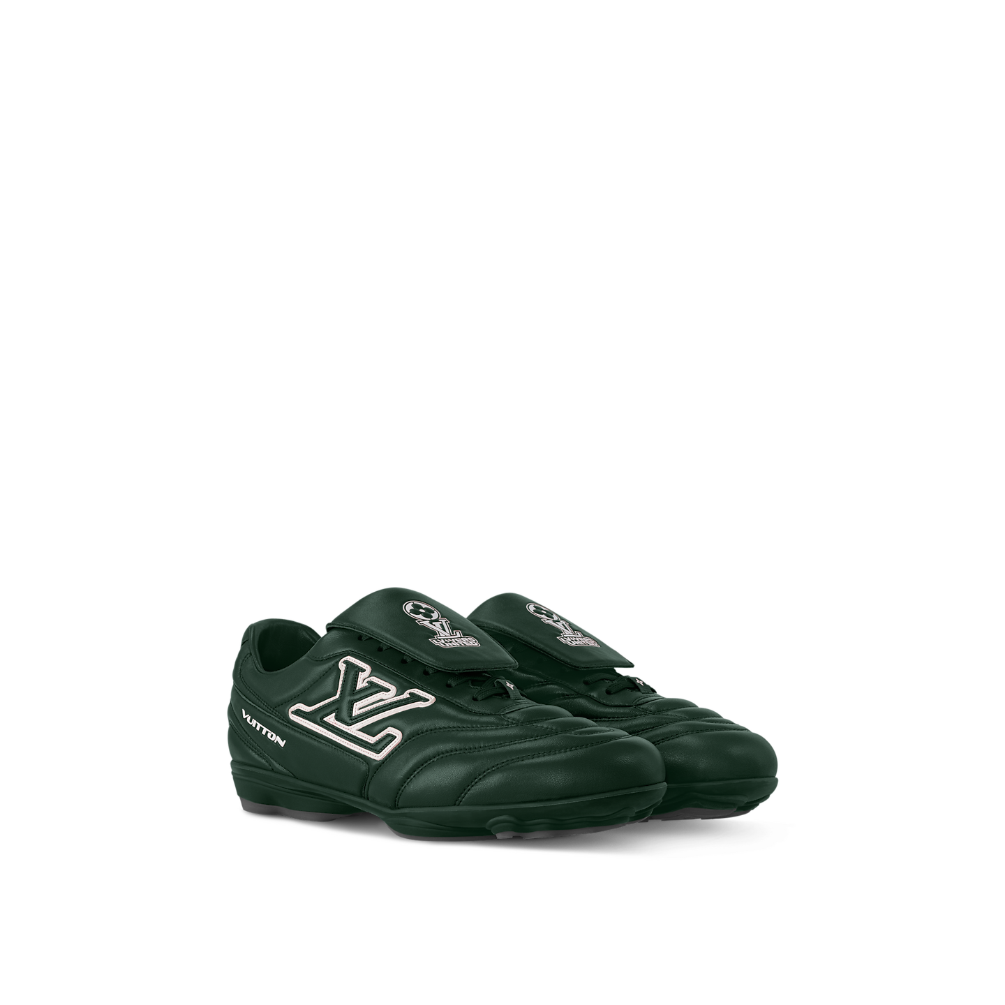  Giày Nam Louis Vuitton LV Footprint Football Trainers 'Green' 