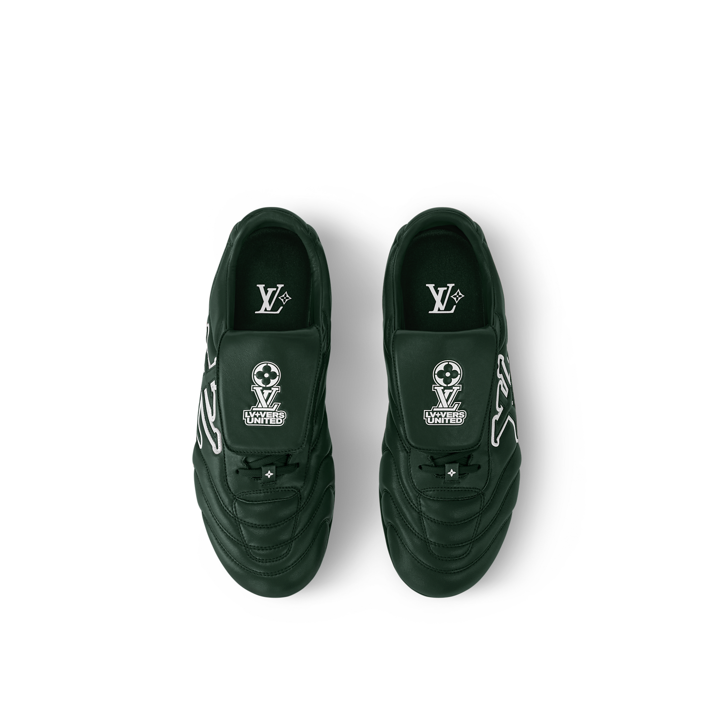  Giày Nam Louis Vuitton LV Footprint Football Trainers 'Green' 