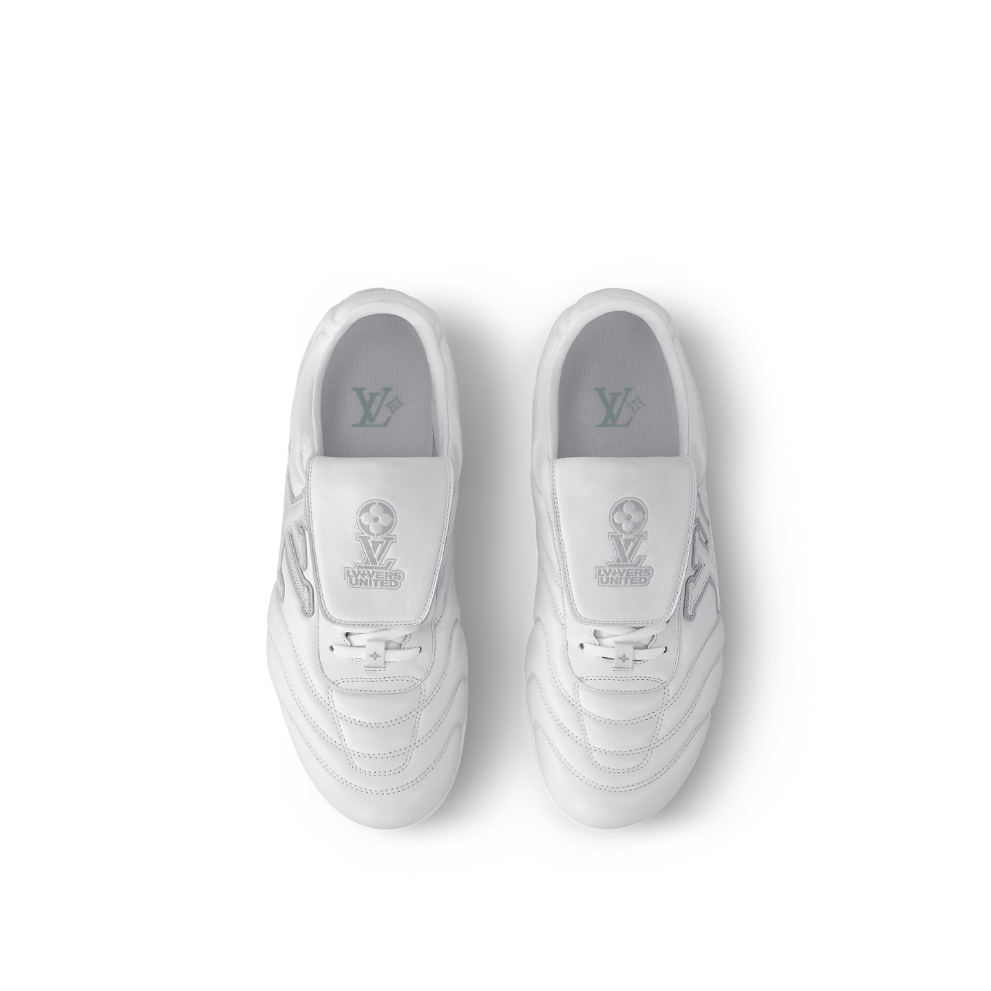  Giày Nam Louis Vuitton LV Footprint Football Trainers 'White' 