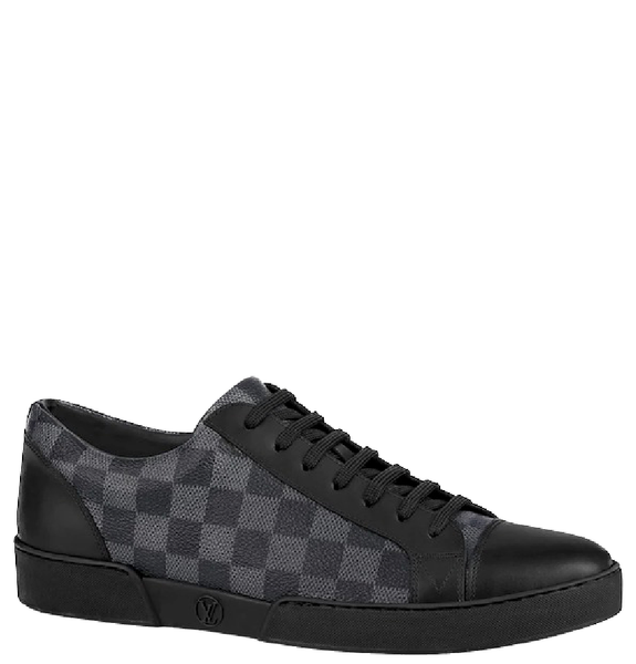  Giày Nam Louis Vuitton Match Up Trainer Damier Coated Canvas 'Black' 