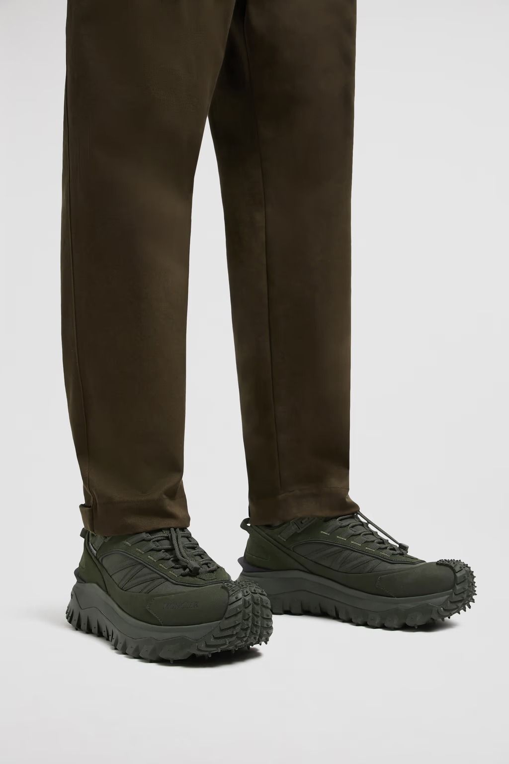  Giày Nam Moncler Trailgrip GTX Sneakers 'Green' 